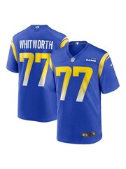 Fanatics Blue Los Angeles Rams Home Game Andrew Whitworth Jersey Youth - Image 1 of 3