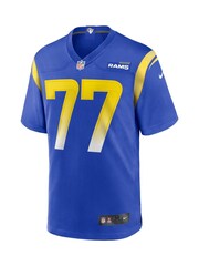 Fanatics Blue Los Angeles Rams Home Game Andrew Whitworth Jersey Youth - Image 2 of 3