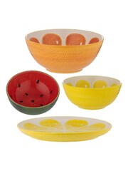 Typhoon Lemon Platter, Orange, Lemon & Watermelon Bowls - Image 5 of 5