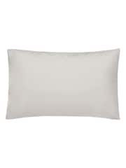 Laura Ashley Set of 2 Silver 400 Thread Count 100% Cotton Pillowcases - Image 3 of 3