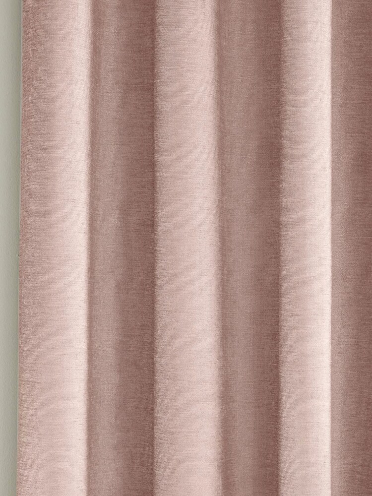 Enhanced Living Pink Savoy Eyelet Ready Made Blackout Eyelet Curtains - Image 3 of 3
