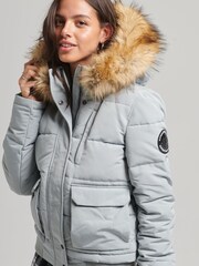 Puchowa bomberka z kapturem Superdry Everest - Image 1 of 4