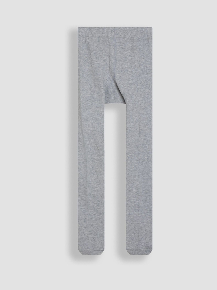 Grau meliert - Jojo Maman Bébé Strumpfhose mit hohem Baumwollanteil, Uni - Bild 2 von 3 Grau meliert - Jojo Maman Bébé Strumpfhose mit hohem Baumwollanteil, Uni - Bild 2 von 3
