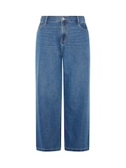 Bleu - Yours Curve Jean Ample rigide - Image 6 de 7