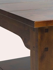 Laura Ashley Dark Chestnut Garrat Rectangular Coffee Table - Image 7 of 7