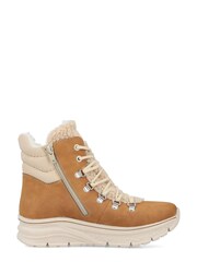 Rieker Womens Zipper Brown Shoes - Image 1 of 10