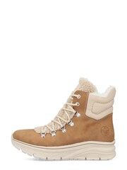 Rieker Womens Zipper Brown Shoes - Image 2 of 10