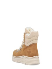 Rieker Womens Zipper Brown Shoes - Image 7 of 10