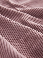 Mauve Purple Corduroy Lightweight Shacket - Image 6 of 6