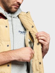 Penfield Brown Mens Rockford Primaloft Body Warmer Gilet - Image 5 of 10