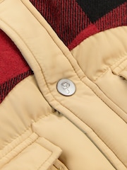Penfield Brown Mens Rockford Primaloft Body Warmer Gilet - Image 8 of 10
