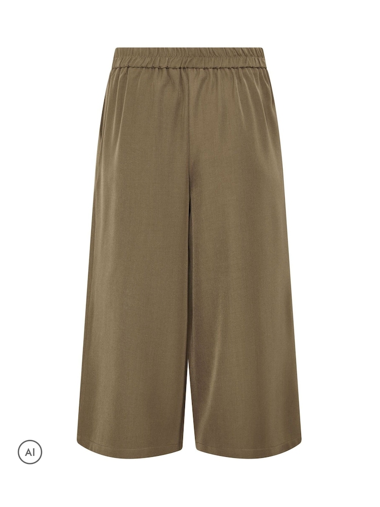 PixieGirl Petite Brown Wide Leg Culottes - Image 7 of 7 PixieGirl Petite Brown Wide Leg Culottes - Image 7 of 7