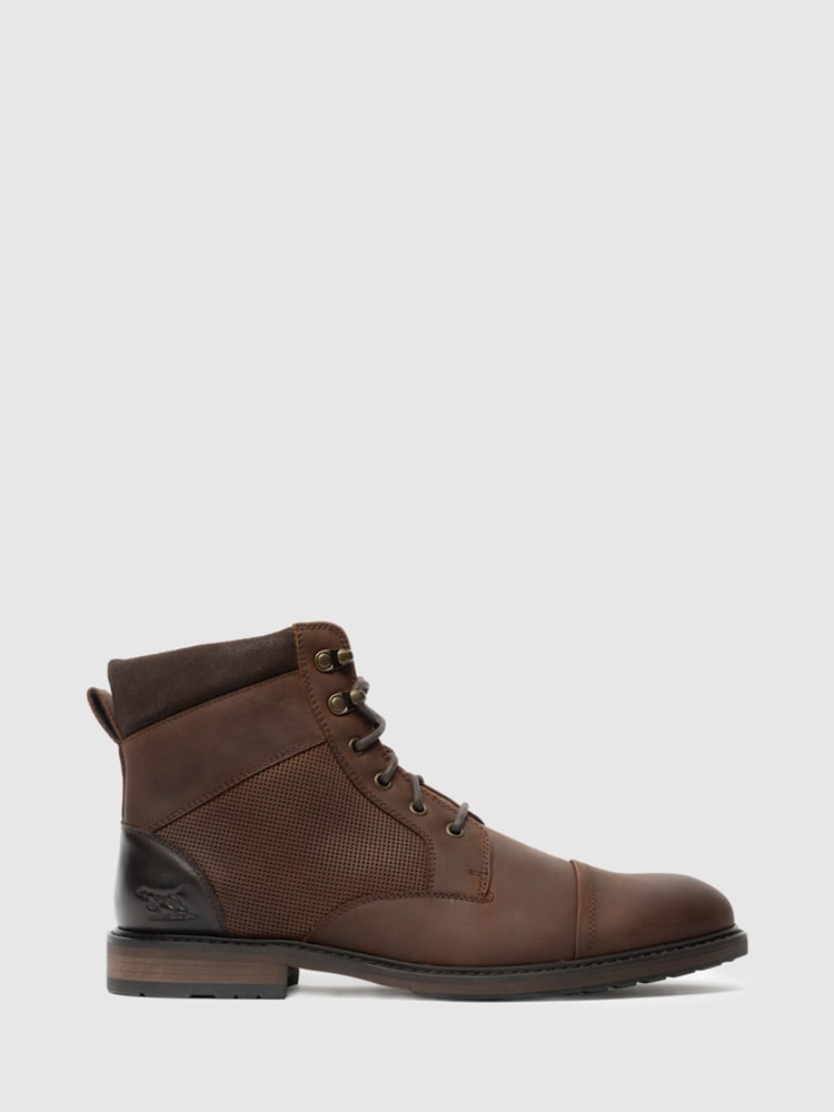 Rodd & Gunn Brown Durham Military Boots - Image 1 of 6 Rodd & Gunn Brown Durham Military Boots - Image 1 of 6