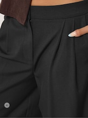 PixieGirl Petite Black Wide Leg Culottes - Image 4 of 6