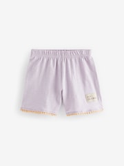 Blue 100% Cotton Shorts 3 Pack (3mths-7yrs) - Image 3 of 6