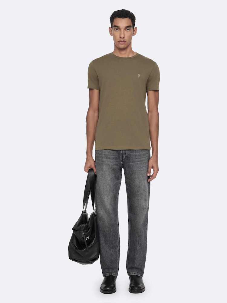 AllSaints Black Tonic Short Sleeve Crew Neck T-Shirt 3 Pack - Image 2 of 8