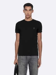 AllSaints Black Tonic Short Sleeve Crew Neck T-Shirt 3 Pack - Image 3 of 8