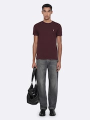 AllSaints Black Tonic Short Sleeve Crew Neck T-Shirt 3 Pack - Image 5 of 8