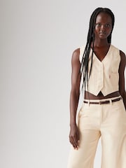 Levi's® White Swan Tailored 100% Cotton Vest - Image 1 of 7