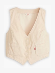 Levi's® White Swan Tailored 100% Cotton Vest - Image 5 of 7