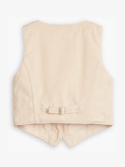 Levi's® White Swan Tailored 100% Cotton Vest - Image 6 of 7