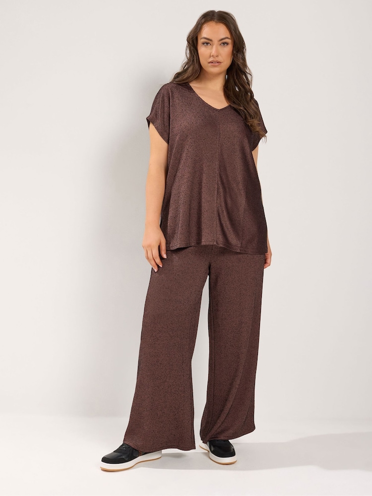بني - Yours Curve Formal Trousers - صورة 2 من 7 بني - Yours Curve Formal Trousers - صورة 2 من 7