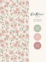 Cath Kidston Pink Strawberry 10M Wallpaper - Image 4 of 6