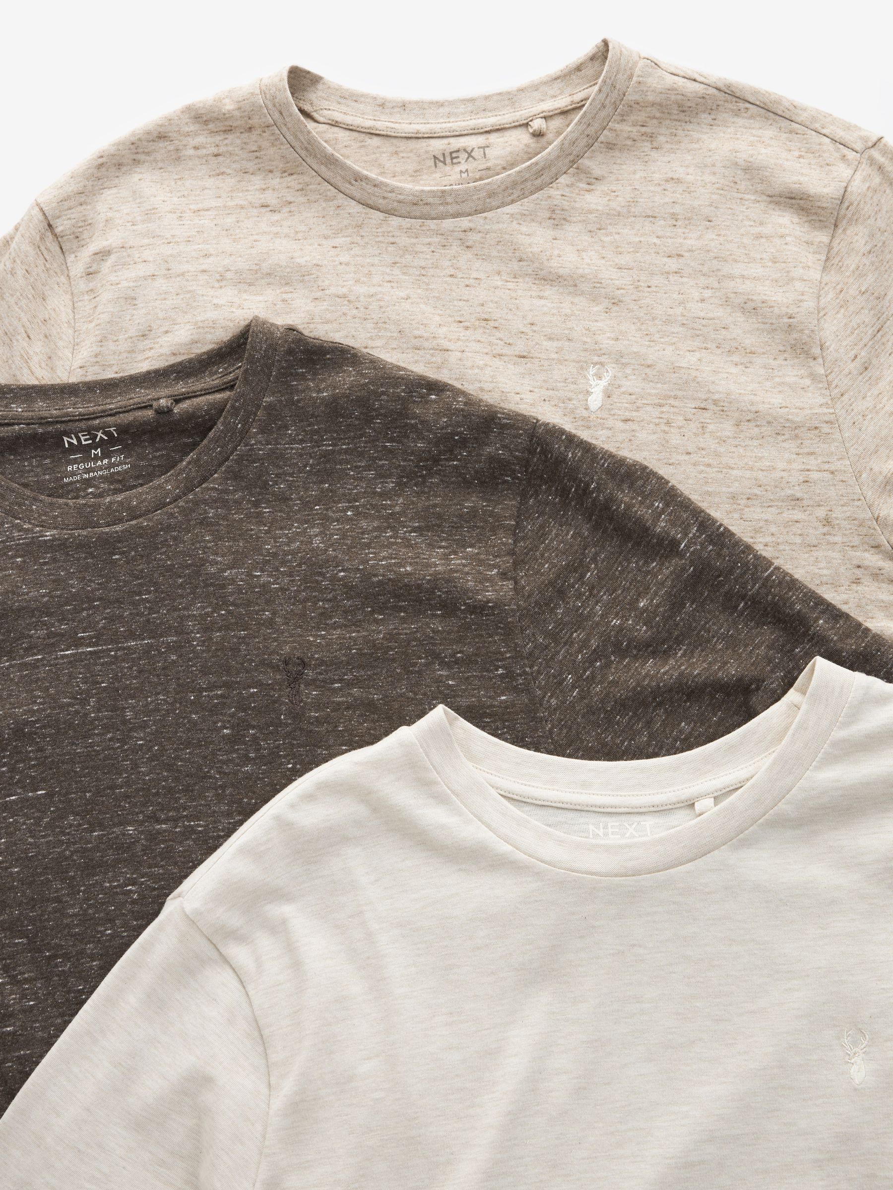 Next：日本 ニュートラル - Tシャツ 3 枚パック from Next Japan