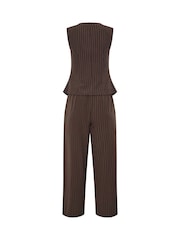 PixieGirl Petite Pinstripe Waistcoat & Trousers Set - صورة 6 من 6