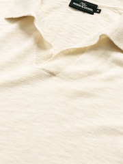 Rodd & Gunn Natural Poison Bay Knitted Polo Shirt - Image 5 of 5