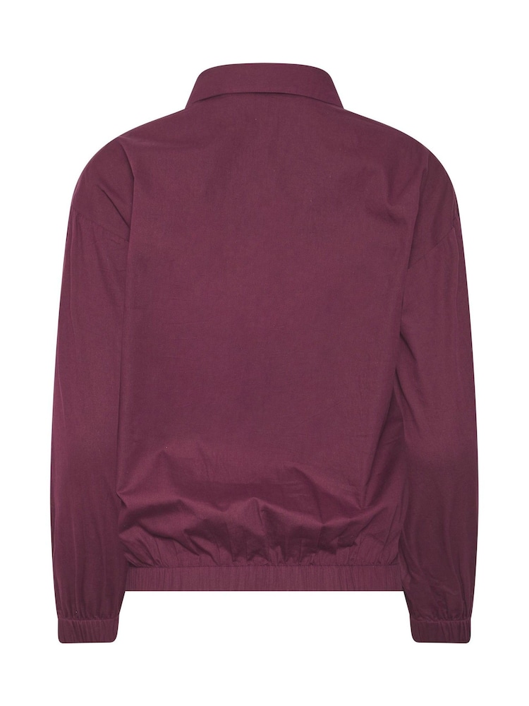 PixieGirl Petite Red Cotton Poplin Shirt - Image 6 of 6