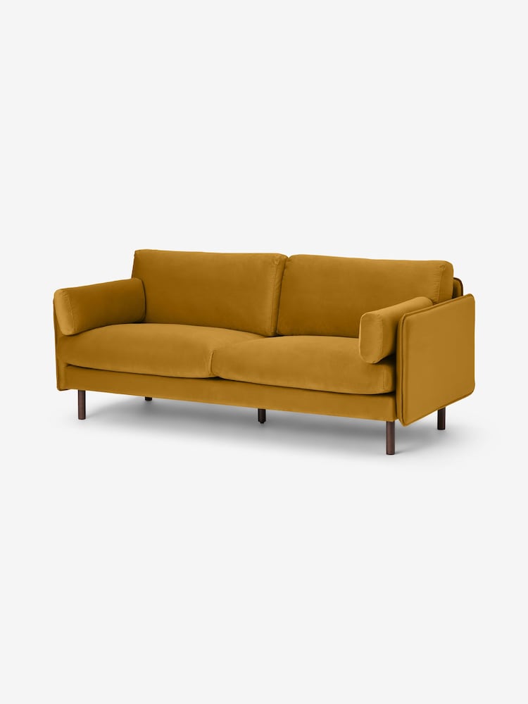 MADE.COM Ochre Yellow Brayla Sofa in a Box - Image 1 of 8