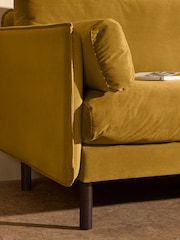 MADE.COM Ochre Yellow Brayla Sofa in a Box - Image 4 of 8