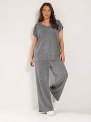 رمادي - Yours Curve Formal Trousers - صورة 1 من 6