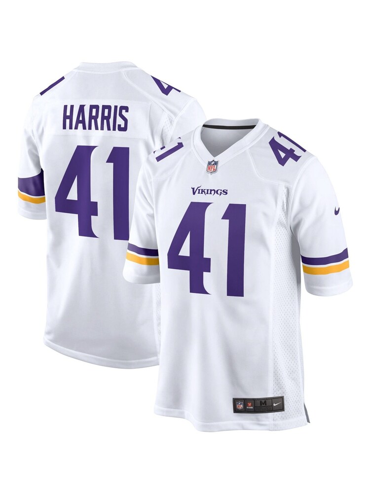Fanatics Minnesota Vikings Game Road White Jersey Youth - Image 1 of 3