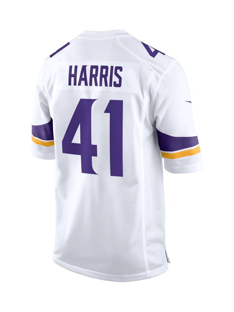 Fanatics Minnesota Vikings Game Road White Jersey Youth - Image 3 of 3