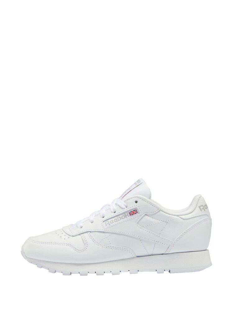 Biały - Skórzane damskie buty sportowe Reebok Classic - Image 3 of 10