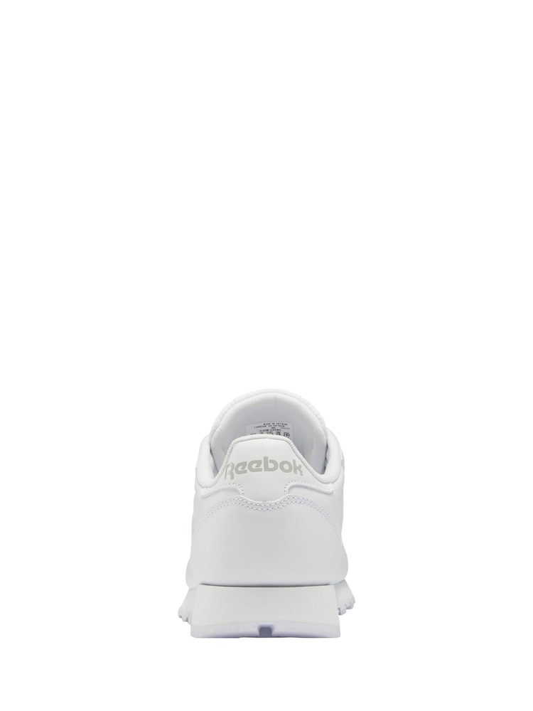 Biały - Skórzane damskie buty sportowe Reebok Classic - Image 4 of 10