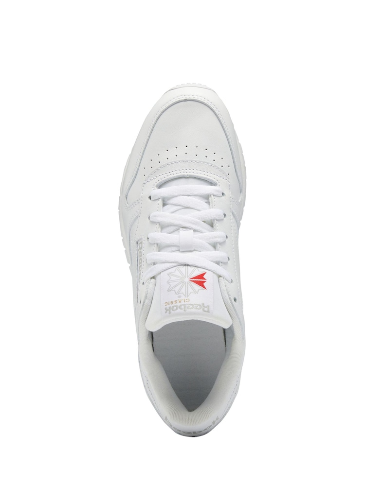 Biały - Skórzane damskie buty sportowe Reebok Classic - Image 6 of 10