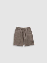 Rodd & Gunn Brown Linen 9" Resort Shorts - Image 4 of 5