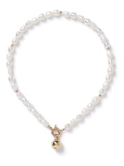 Aela Gold Tone Freshwater Pearl Necklace - Image 1 of 2