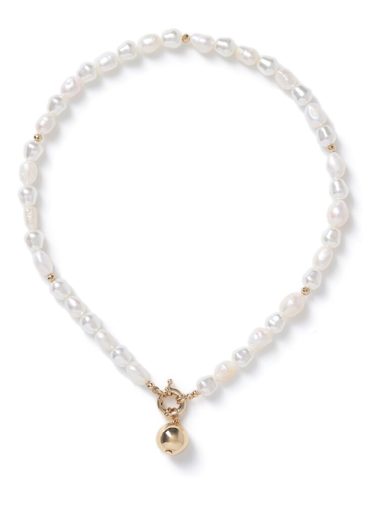 Aela Gold Tone Freshwater Pearl Necklace - Image 1 of 2