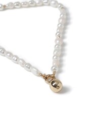 Aela Gold Tone Freshwater Pearl Necklace - Image 2 of 2