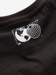 Baker by Ted Baker Dinosaur Black T-Shirt - Image 10 of 10