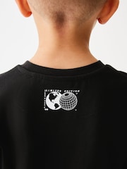 Baker by Ted Baker Dinosaur Black T-Shirt - Image 5 of 10