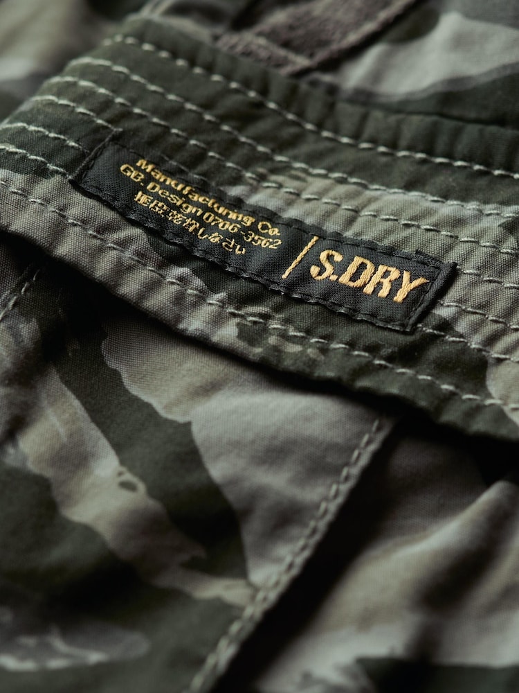 Superdry Grey Utility Parachute 100% Cotton Skirt - Image 10 of 10