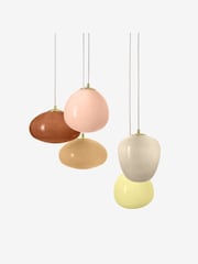 MADE.COM Pink Adrianne Cluster Pendant Light - Image 1 of 6