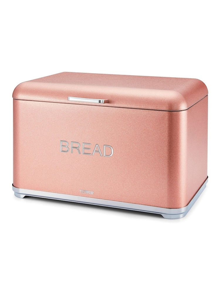 Tower Grey Glitz Bread Bin - Image 2 of 4