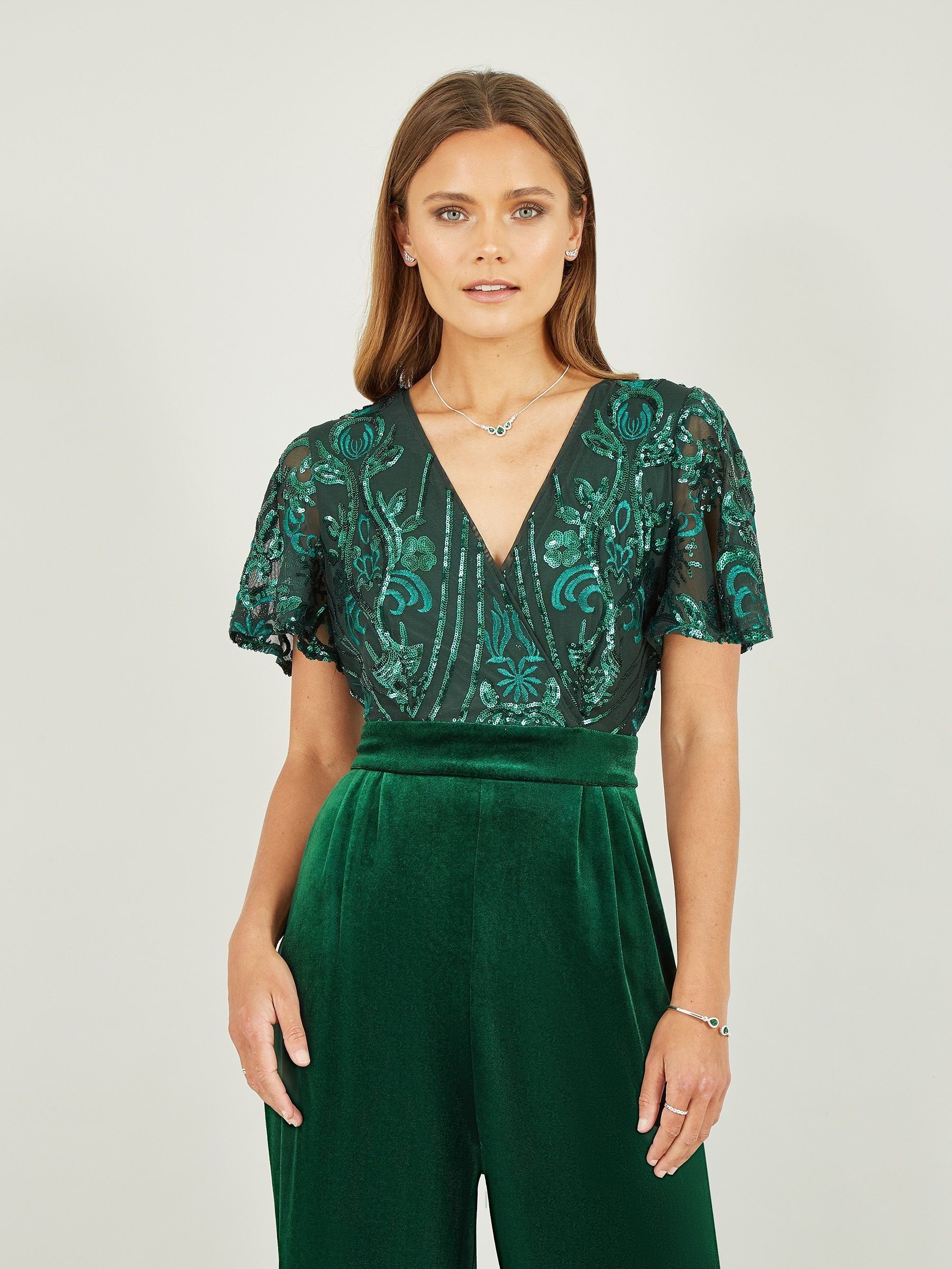 Mint velvet embellished jumpsuit new arrivals