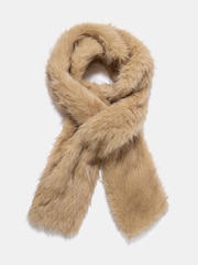 Mint Velvet Faux Fur Scarf - Image 2 of 3